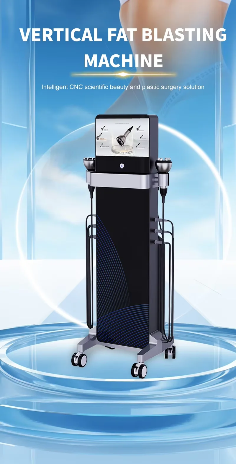 

Многофункциональный K9 6 в 1, вакуумная кавитация, уменьшение жира, сжигание мышц, стимуляция фигуры, машина для похудения, моделирования тела