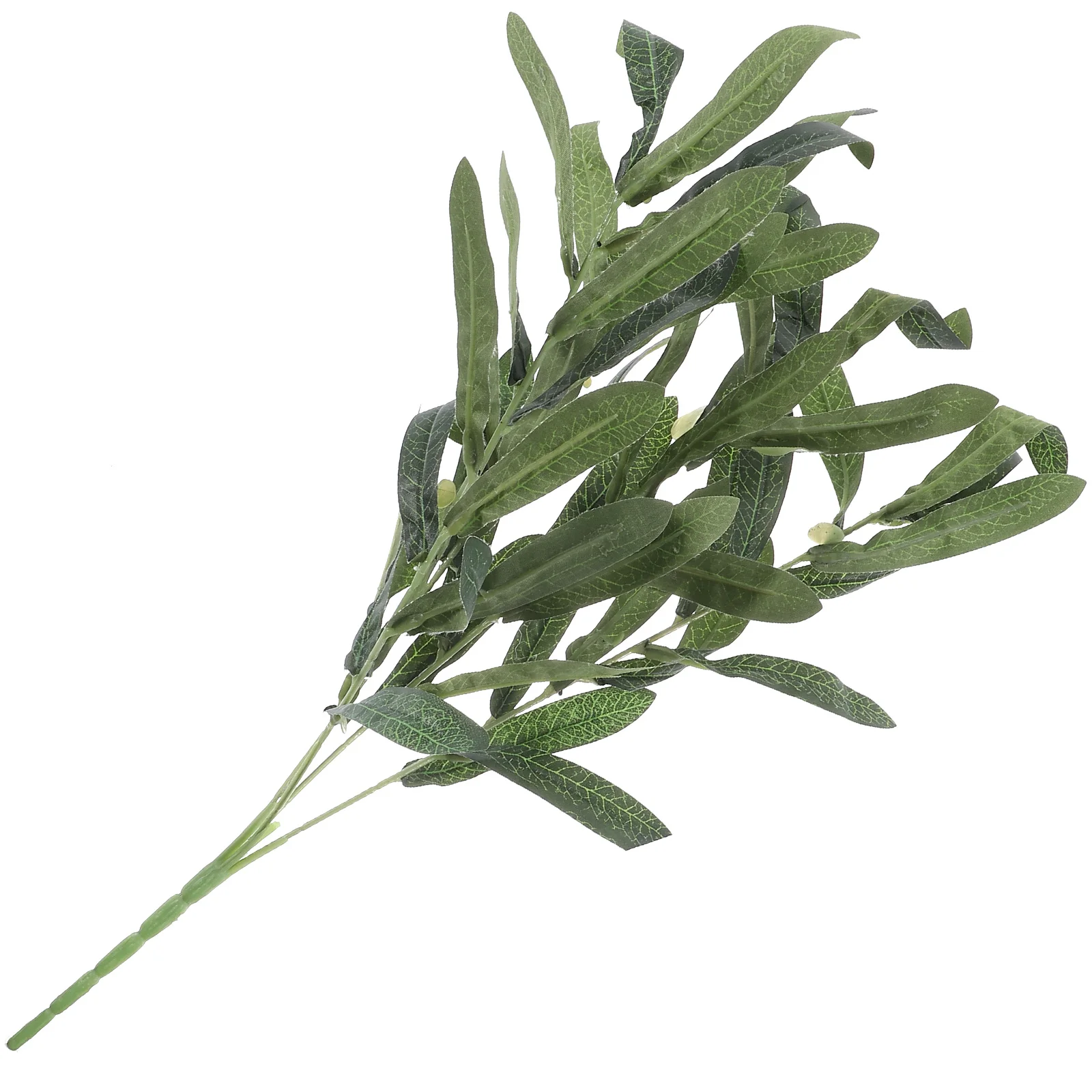 

1pc Olive Branch Simulated Leaves Artificial Greenery for Wreaths Floral Arrangement Fake Plant Indoor Outdoor