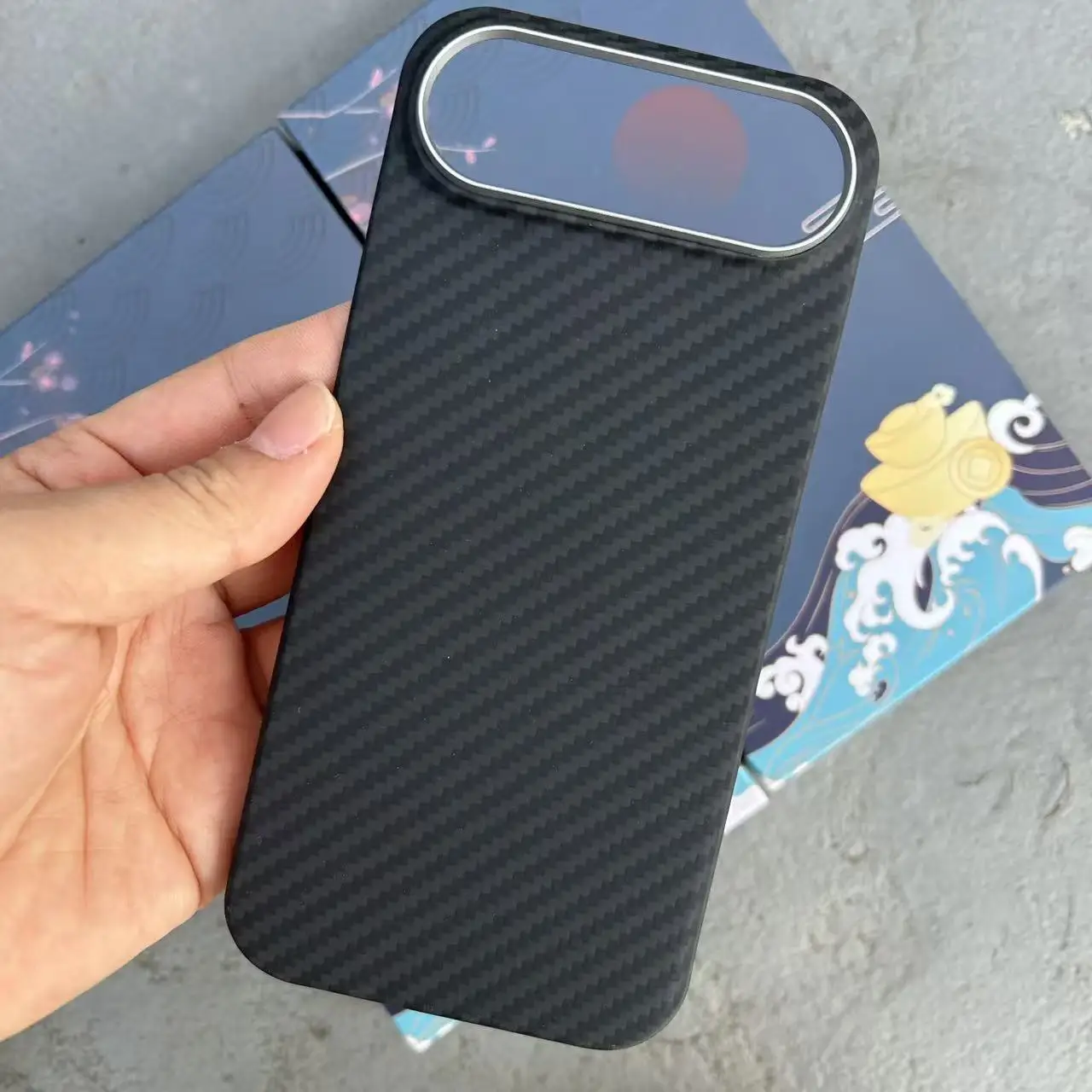 

Kevlar Case for iPhone 17 Air Magsafe Magnetic Ultra Slim Light Aramid Fiber Shockproof Anti-Fingerprint Protective Back Cover