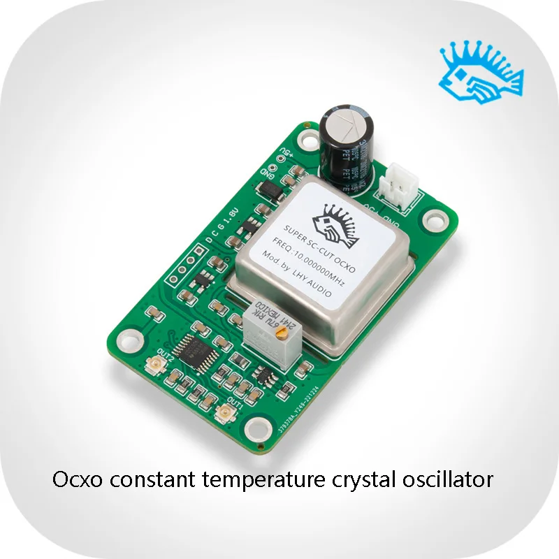 LHY Audio 10MHz 25MHz Frequency Two-way Output OCXO Thermostatic Crystal Oscillator Clock Board Upgrade Network Card