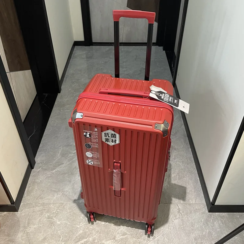 Large capacity luggage five-wheeled trolley case 20 28 40 50 inch password suitcase men and women suitcase trip cabin student