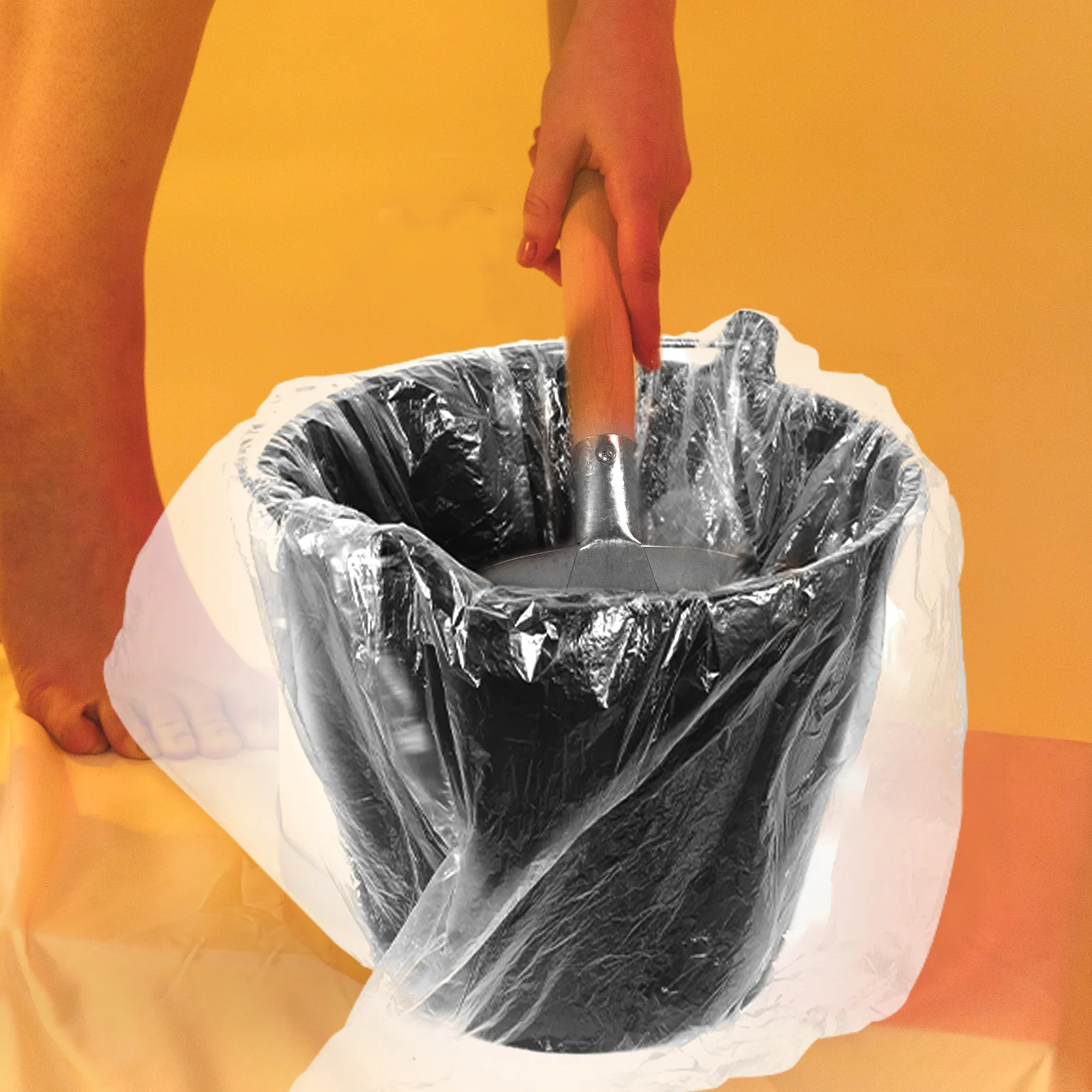 

80 Pcs Bath Bags Disposable Liners Disposable Liners for Spa Salon Plastic Basin Soaking Feet Portable Thick