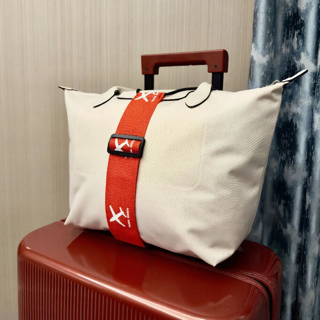 Flugzeugmuster Gepäckgurte Taschen-Bungee-Gurte Verstellbare Kofferriemen, Reisekoffer Elastische Gurte Gepäckzubehör – Detail 12