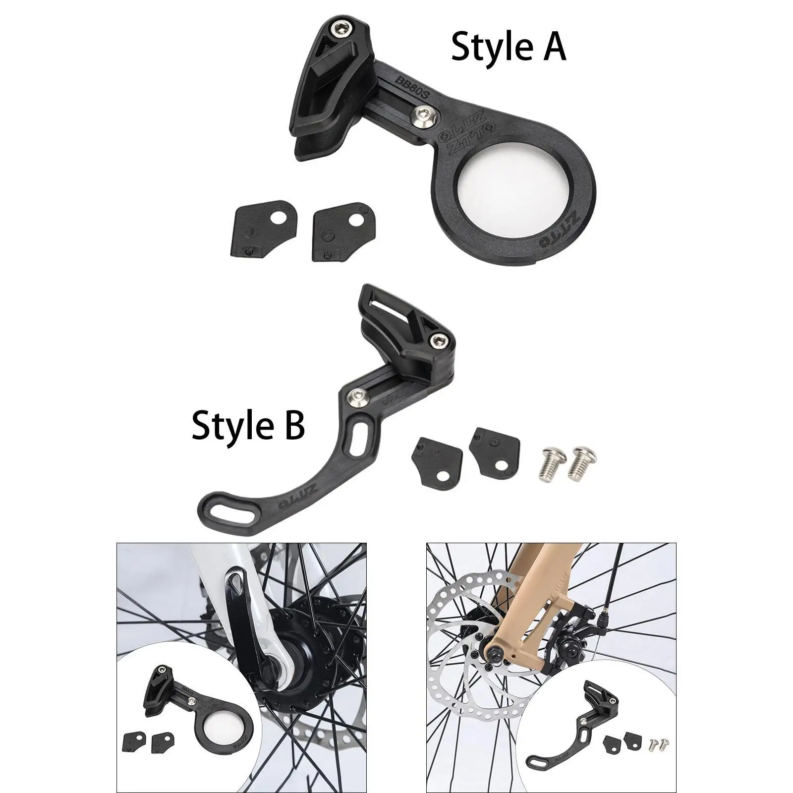 Guide de chaîne de vélo de route, garde-chaîne en Nylon, pince de capture de chute pour pignon de vélo de montagne 30-40T, Protection du cadre de vélo