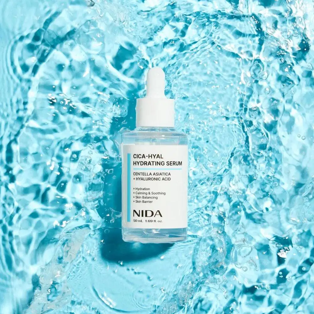 Zdjęcie 6: NIDA CICA-HYAL Głęboko Nawilżająca Esencja 50ml Łagodzi Załamanie Ciepła, Regeneruje Barierę Skórzną, Serum Nawilżające do Skóry Wrażliwej