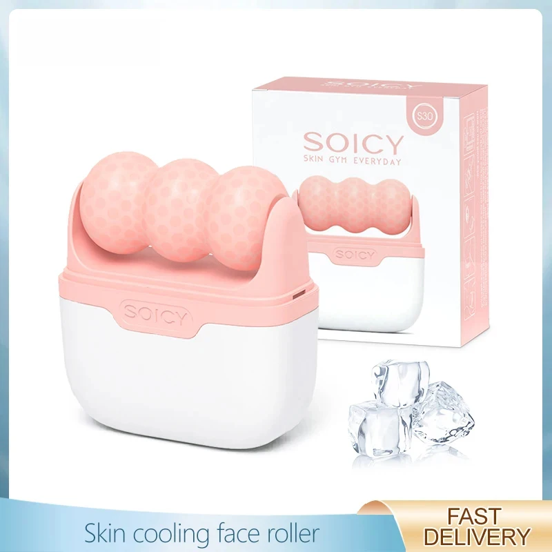 

Facial Massager Roller Icecold Massager Antiwrinkle Roller Facial Lifting Analgesic Relaxing Firming Roller Massage