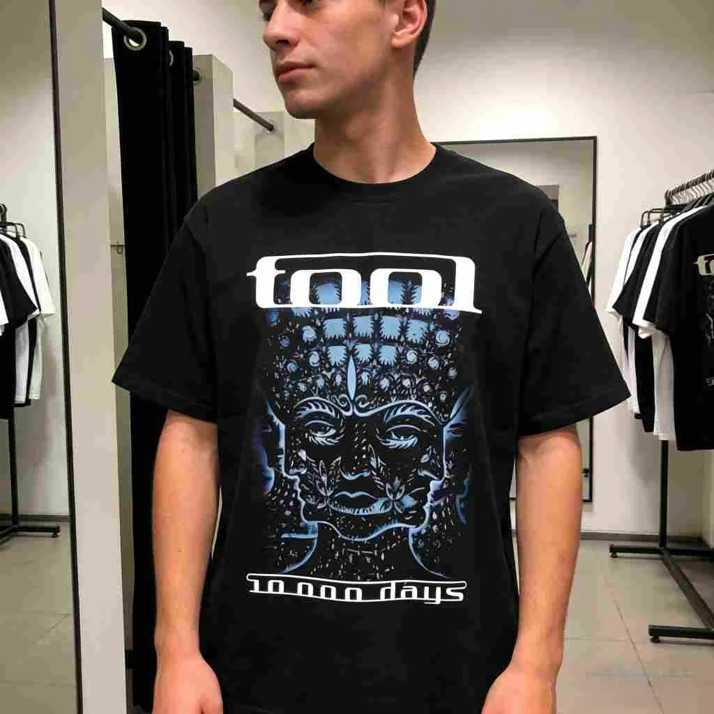 TOOL T-Shirt Metal Music Shirt 10000 Days Album Shirt Fear Inoculum Lateralus Album Merch Unisex Rocker Clothing