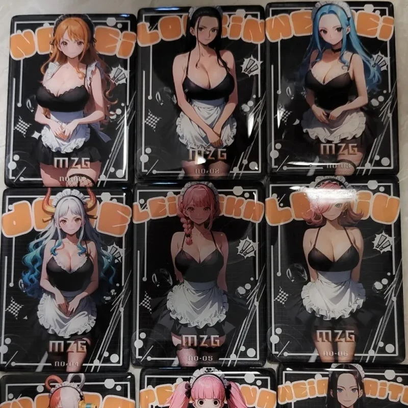 Anime uma peça mzg mn cartões robin hancock nami yamato uta perona reiju coleção cartões presente de aniversário de natal brinquedos das crianças
