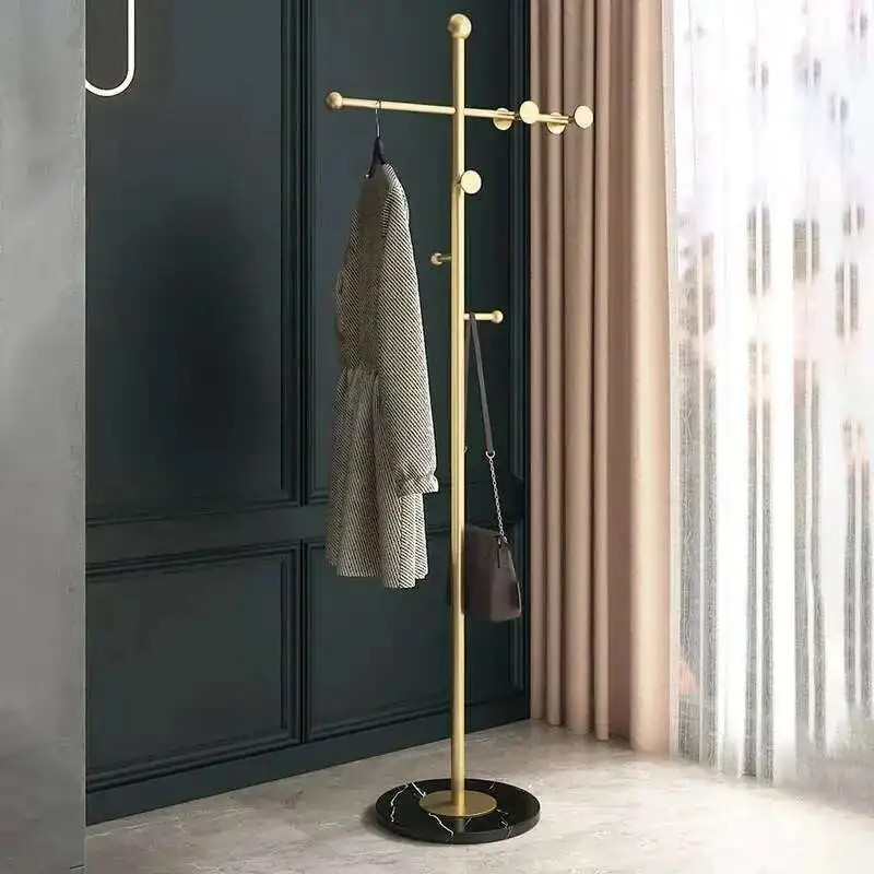 

Bathroom Furniture Cloakroom Floor Coat Racks Simple Modern Household Storage Hangers Nordic Dormitory Bedroom Clothes Shelves L