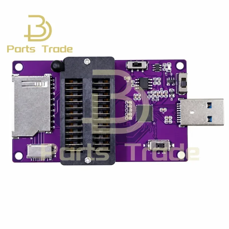 for RT809H Programmer Dedicated EMMC Socket Multifunctional USB 3.0 Mirrored Read-write Board Supporting EMMC and EMCP