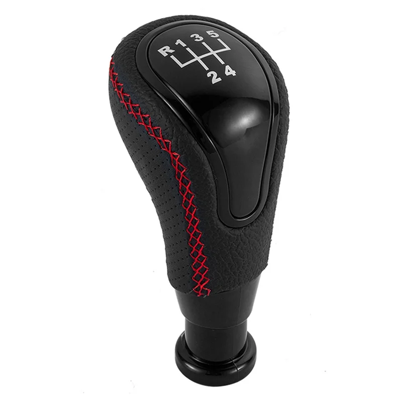 5 Speed Manual Car Gear Shift Knob Shifter Lever for Lada Vesta Granta Vaz Kalina Niva Samara Largus Black+Red