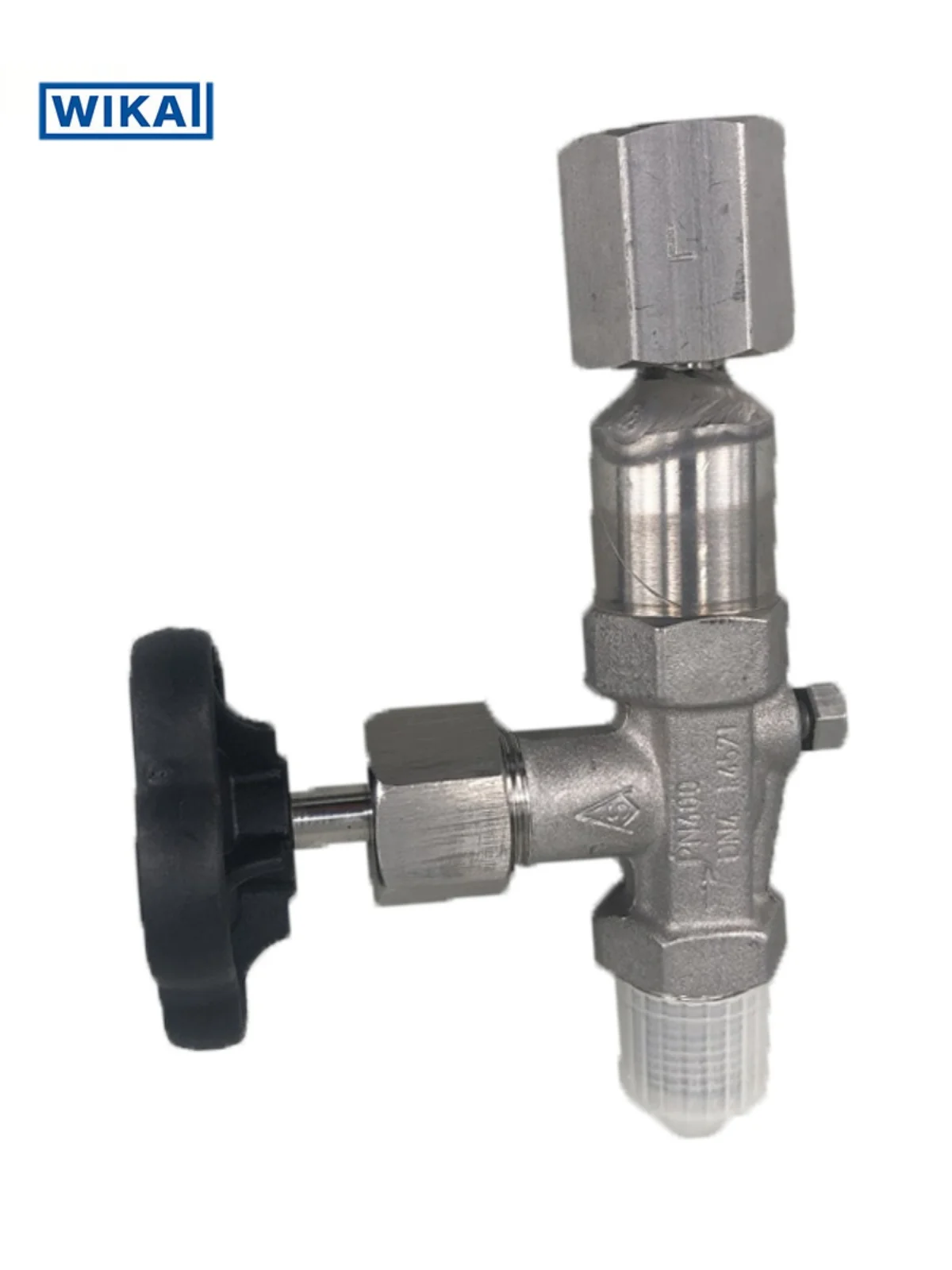 Wika Germany Imported Wika 910.11 Pressure Gauge Instrument Valve Made Of Stainless Steel.