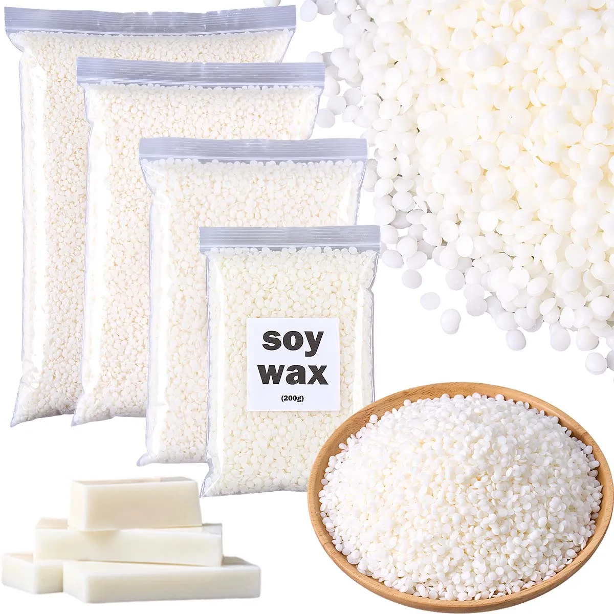 #25 Raw Candle Wax Discount Picks