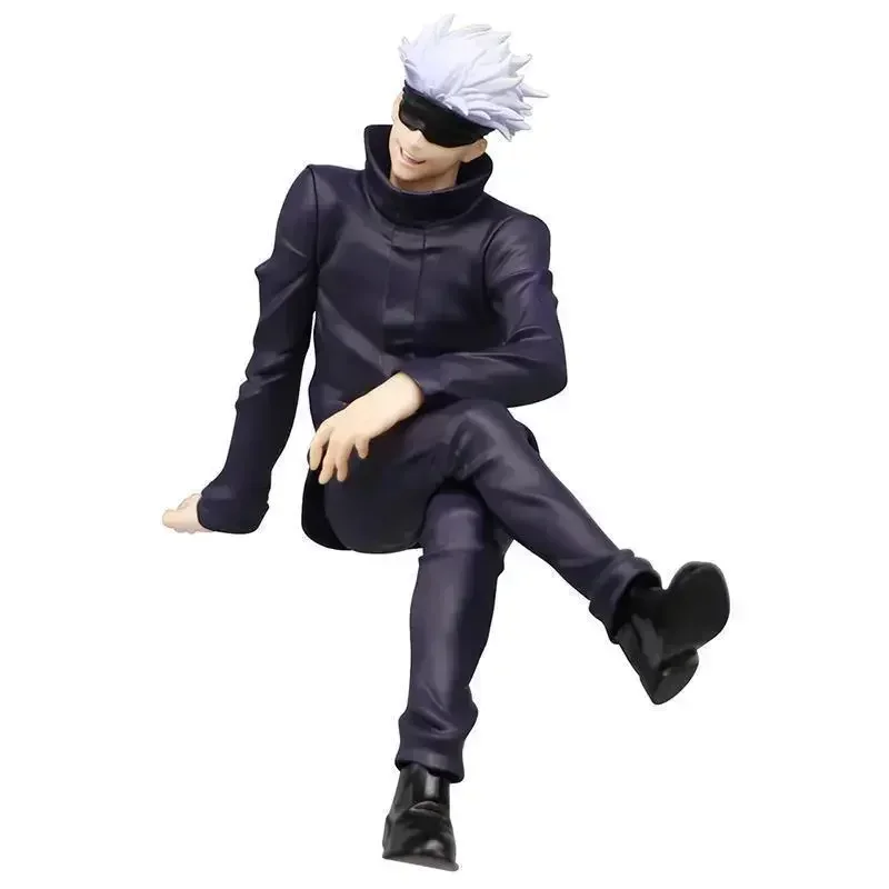 Jujutsu Kaisen Satoru Gojo Figure 11cm Pvc Blindfolded Gojo Satoru Standing Pose Anime Desktop Ornament Decoration Children Toys