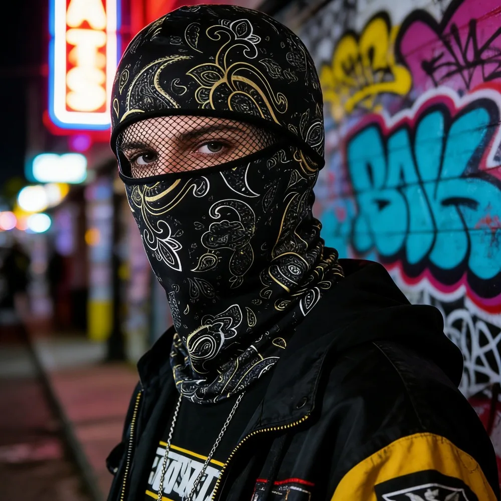 Vollgesichts-Motorrad-Balaclava Winddichte Staubdichte Biker-Helm-Gesichtsmaske