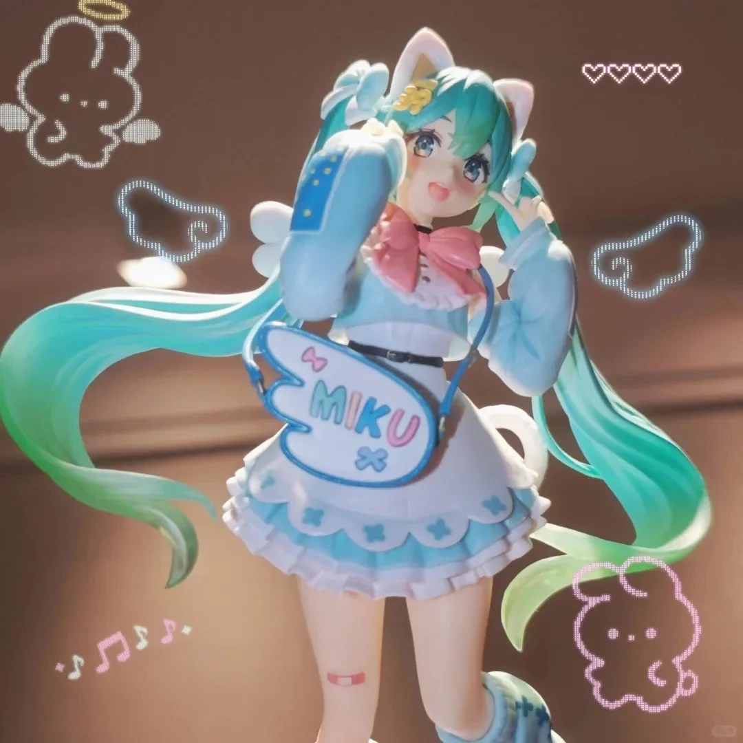 Original fashion Hatsune Miku Anime Figure Action Figurine Model Collector Toys Hatsune Miku BANPRESTO Collectible Gift view 5