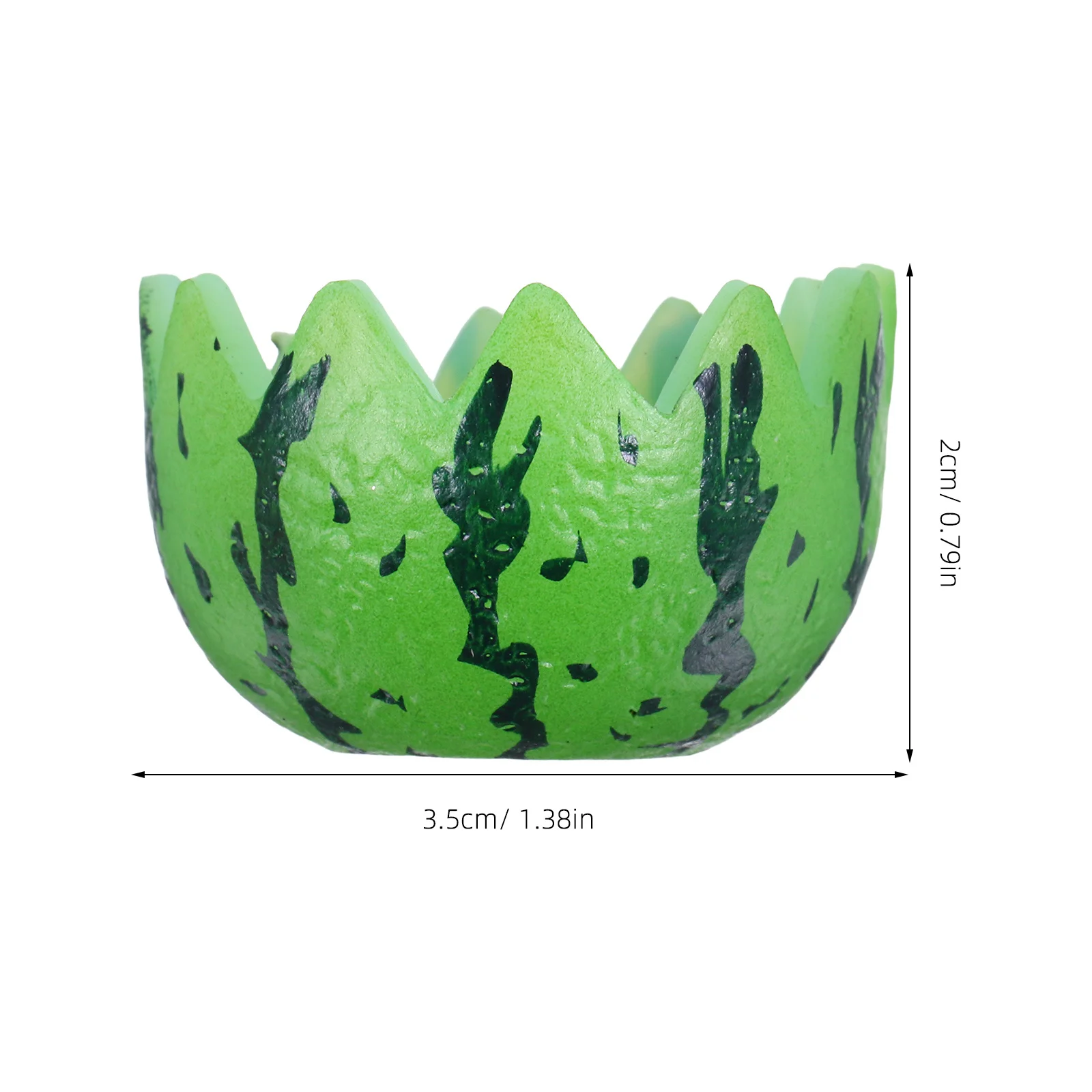 6 個のリアルなフルーツの形をしたミニボウル丈夫な Pvc 素材ごっこ遊びキッチンドールハウスマイクロ装飾ミニチュア