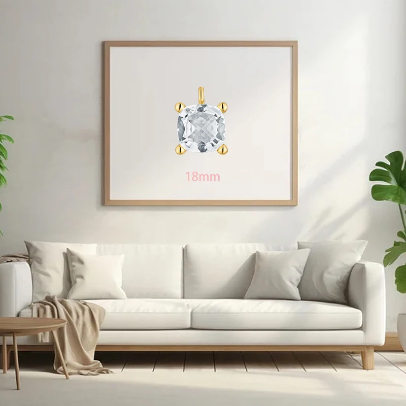 

2025 Новый европейский и американский испанский медведь, изысканный дизайн, кулон с цирконом, ежедневный аксессуар, подарок