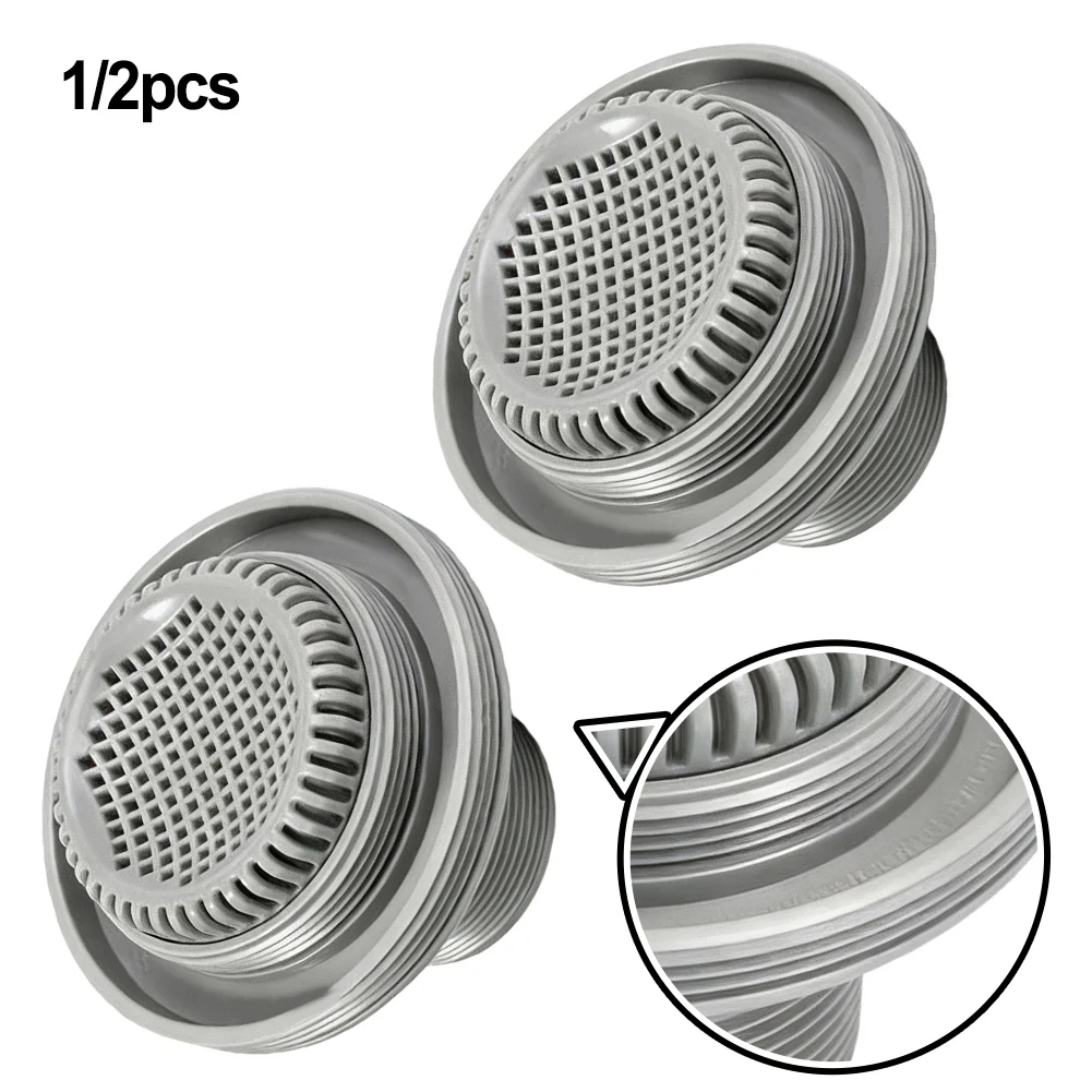 Threaded Strainer Connector Adapter 11235 For For Intex Swimming Pool Filter ABS Plastic Replacement Part Water Flow Accessory
