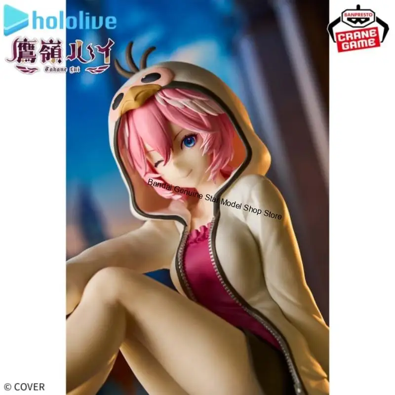 Original Bandai Banpresto Relax Time Hololive Takane Lui Collectible PVC Animation Figures Vtuber Virture Idol Model Toys Gifts