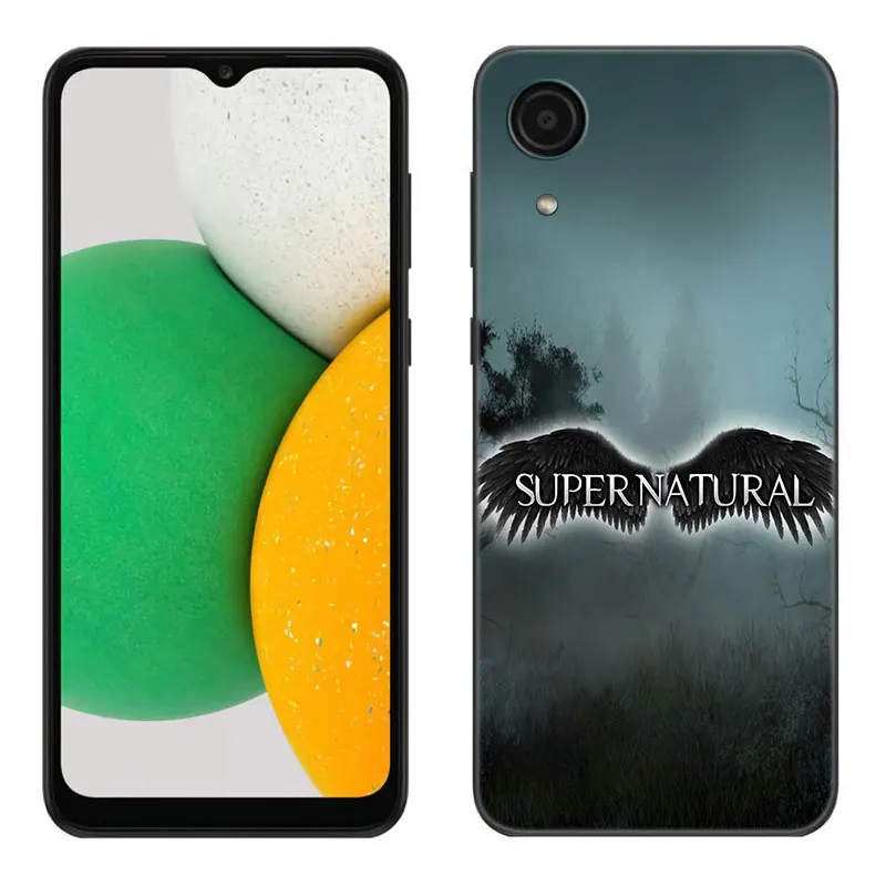 Supernatural SPN Dean Sam Phone Case For Samsung Galaxy A01 A03 Core A04 E A02 A05 A10 A20 A21 A30 A50 S A6 A8 Plus A7 2018