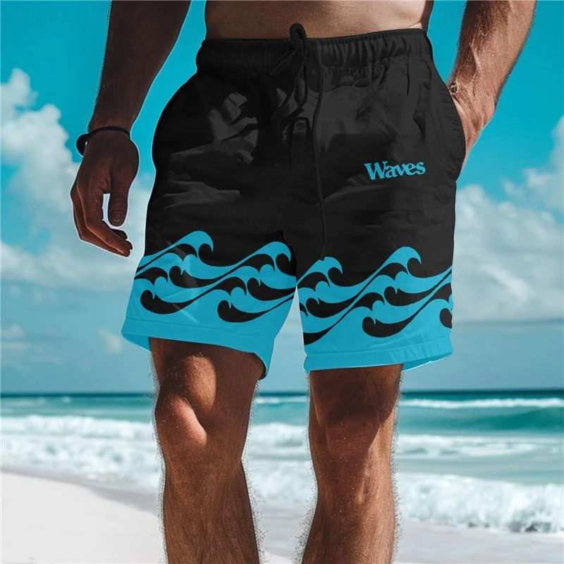 Seaside Surfing Beach Short For Men Clothing Comfortable Beach Board Shorts Outdoor Casual Summer Daily Classic Fashion Pants