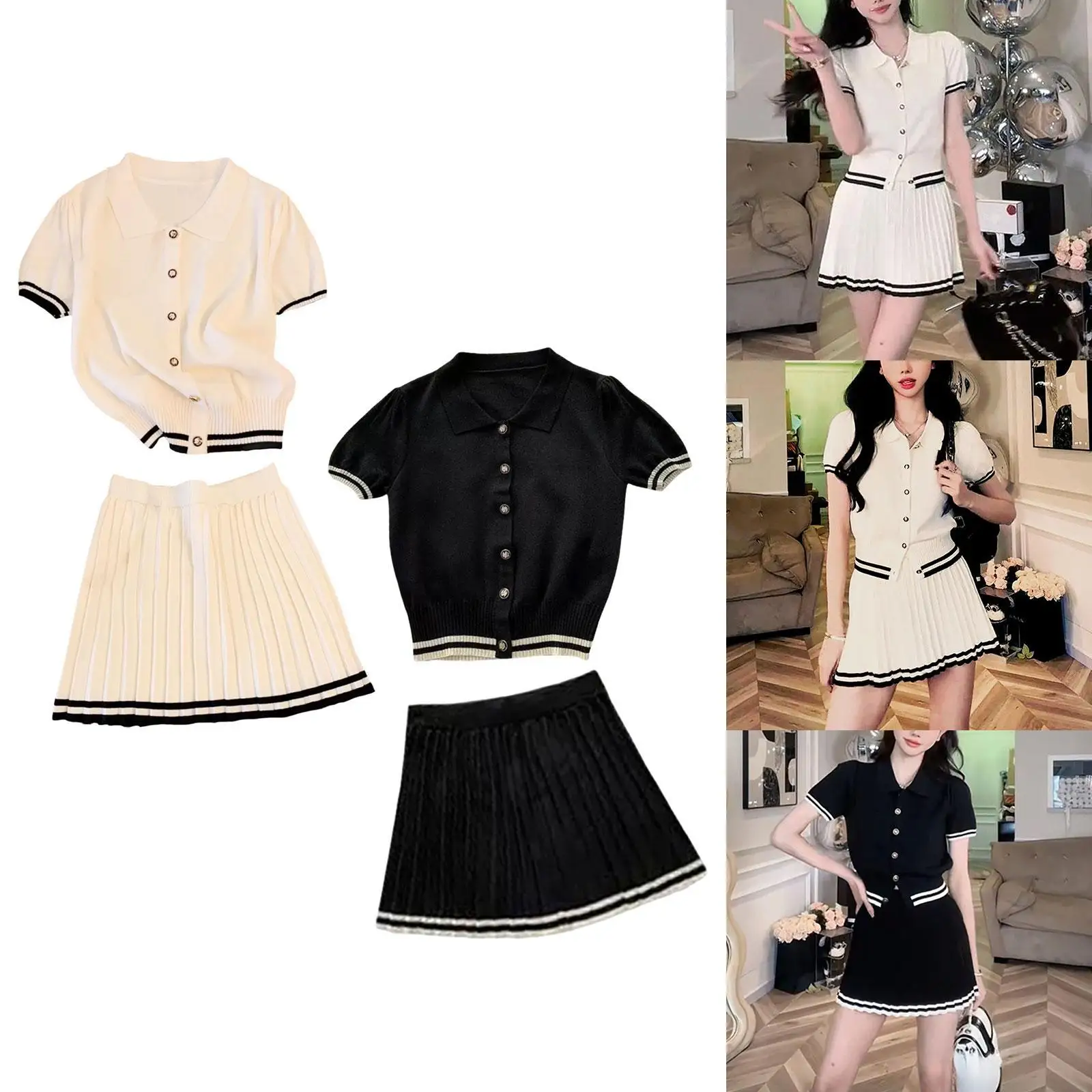 

Женская плиссированная юбка, комплект одежды для бадминтона, спортивная легкая модная летняя юбка трапециевидной формы для бега, теннисная юбка, мини-юбка