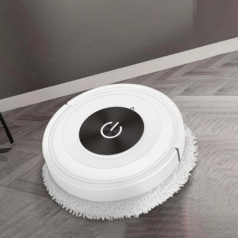 Intelligent sweeping robot automatic charging household floor rotating wet cleaner for garbage