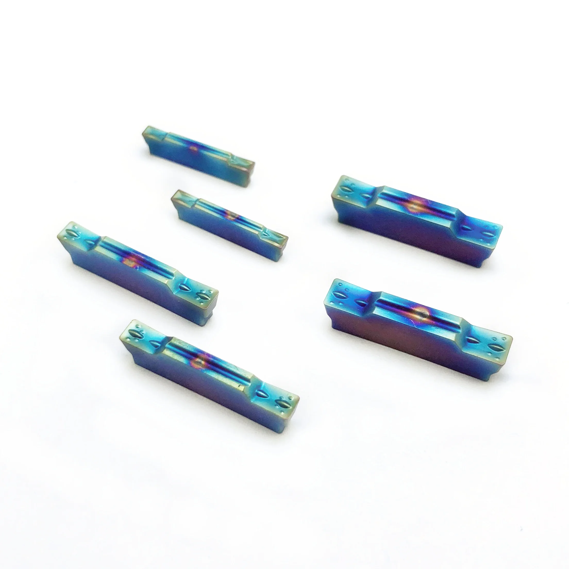 Nano-blu di alta qualità MGMN200 G KT7030 MGMN300 G KT7030 MGMN400 M KT7030 inserti in metallo duro per scanalatura Strumento di troncatura e scanalatura