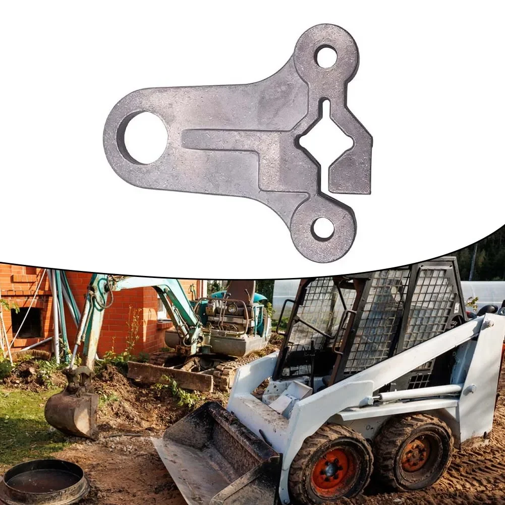 انزلاق التوجيه جزء Pintle رافعة رقم الجزء 6729956 سهلة التركيب حجم قياسي فضي النهاية المعدنية Pintle رافعة لتوجيه الانزلاق