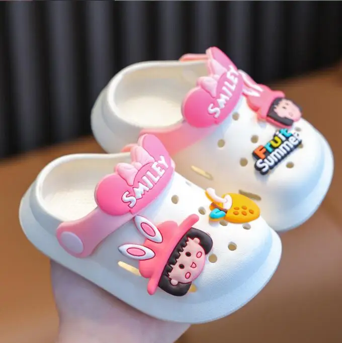 Kids Slippers For Boys Girls Shoes Summer Toddler Flip Flops Baby Indoor Slippers Beach Swimming Slippers For Children