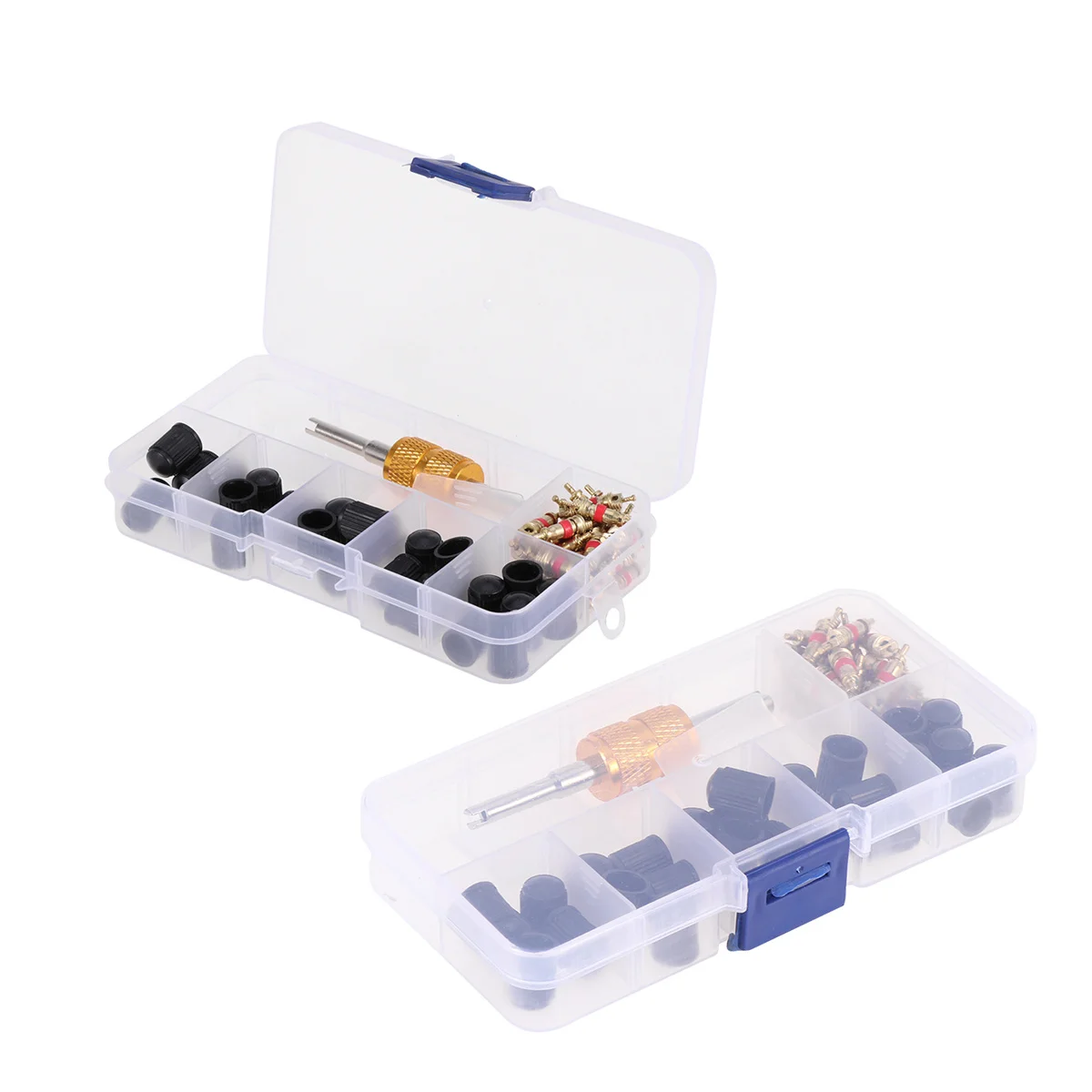 61 pezzi chiave per strumento per rimozione nucleo pneumatici manico in plastica per albero in acciaio durevole per installazione a rimozione rapida camion bici moto