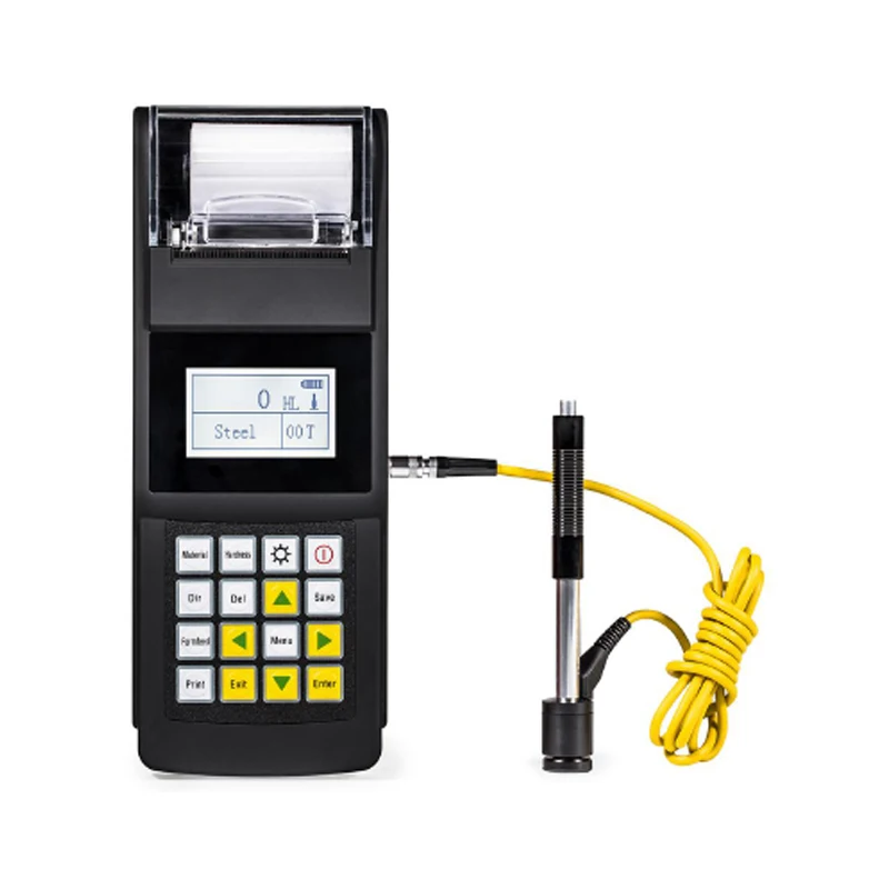 L​eeb140 Portable Hardness Meter with built-in thermal printer 600 groups Memory Rechargeable battery