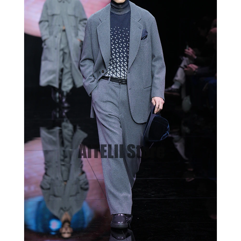 

Мужской костюм из двух предметов с узором «елочка», комплекты одежды для мужчин, пиджаки, мужской наряд, модные мужские элегантные костюмы для мужчин, роскошные костюмы