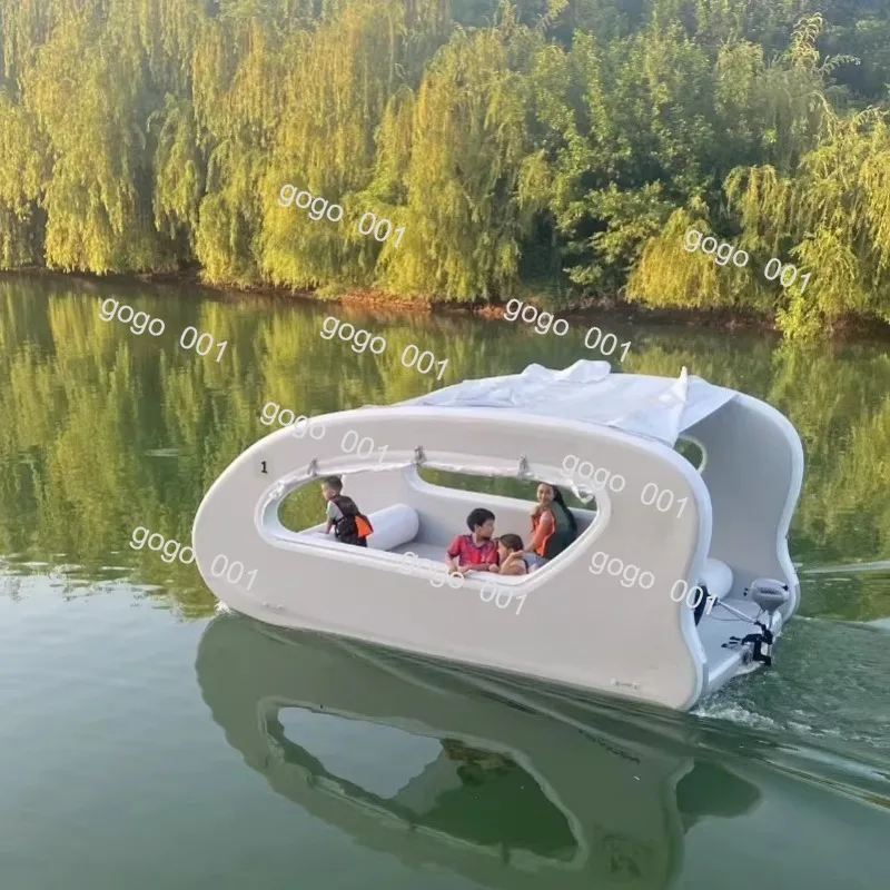 Inflatable Boat Motor Inflatable Yacht Lake Boat for Fishing Outdoor Water Sport Leisure