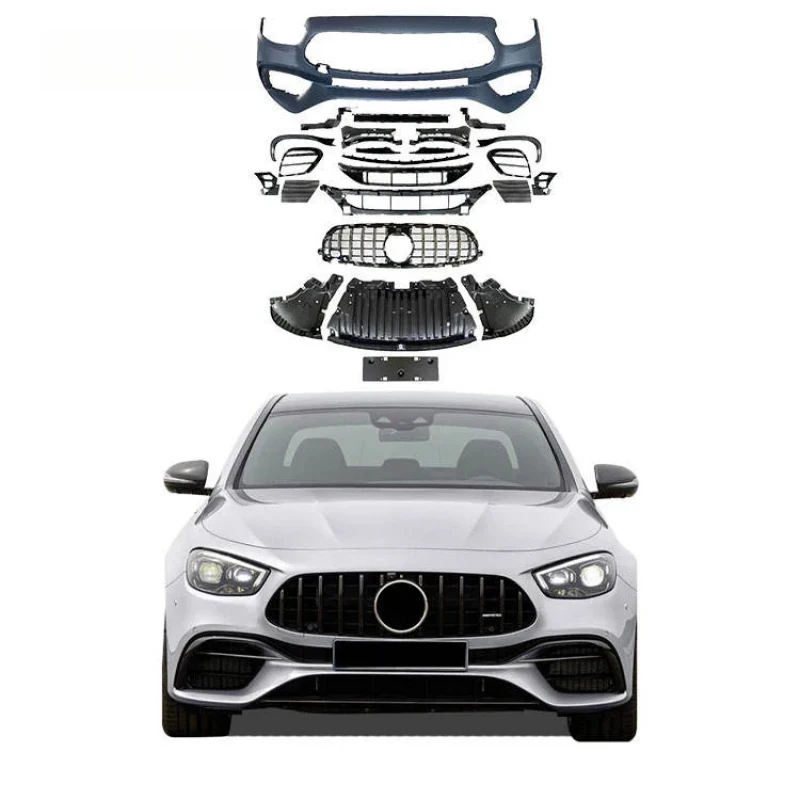 

Unique Exterior Restyling W213 LCI Conversation Body Kit for W213 E Class E350 E300 E260 E200 2021+ Facelift E63 Auto Parts