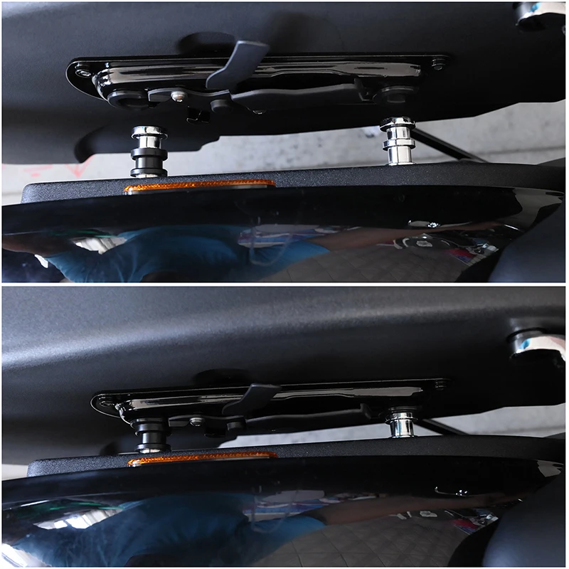 Motorcycle Saddlebags/Sissy Bar Docking Kit For Harley Softail FXLR FXBB FLSB FLHCS Sport Glide Fat Bob Low Rider 2018-up view 5