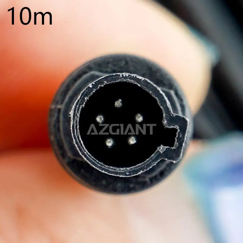 6/10M 5pin 2.5mm jack extension Cable For car RCA Video Rear View Camera male, DVR Camera Cable