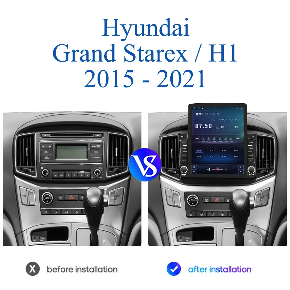For Hyundai Grand Starex H1 2015 2016 2017 2018 2019 2020 2021 Car GPS Navi Monitor Audio Video PC Tablet DVD Cassette Carplay