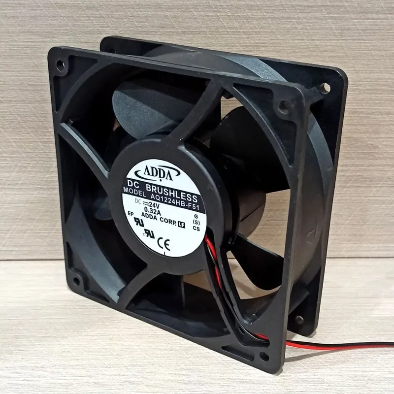 New ADDA AQ1224HB-F51 and AQ1248HB-F51 Humidifier Fan for IP68 Waterproof Applications