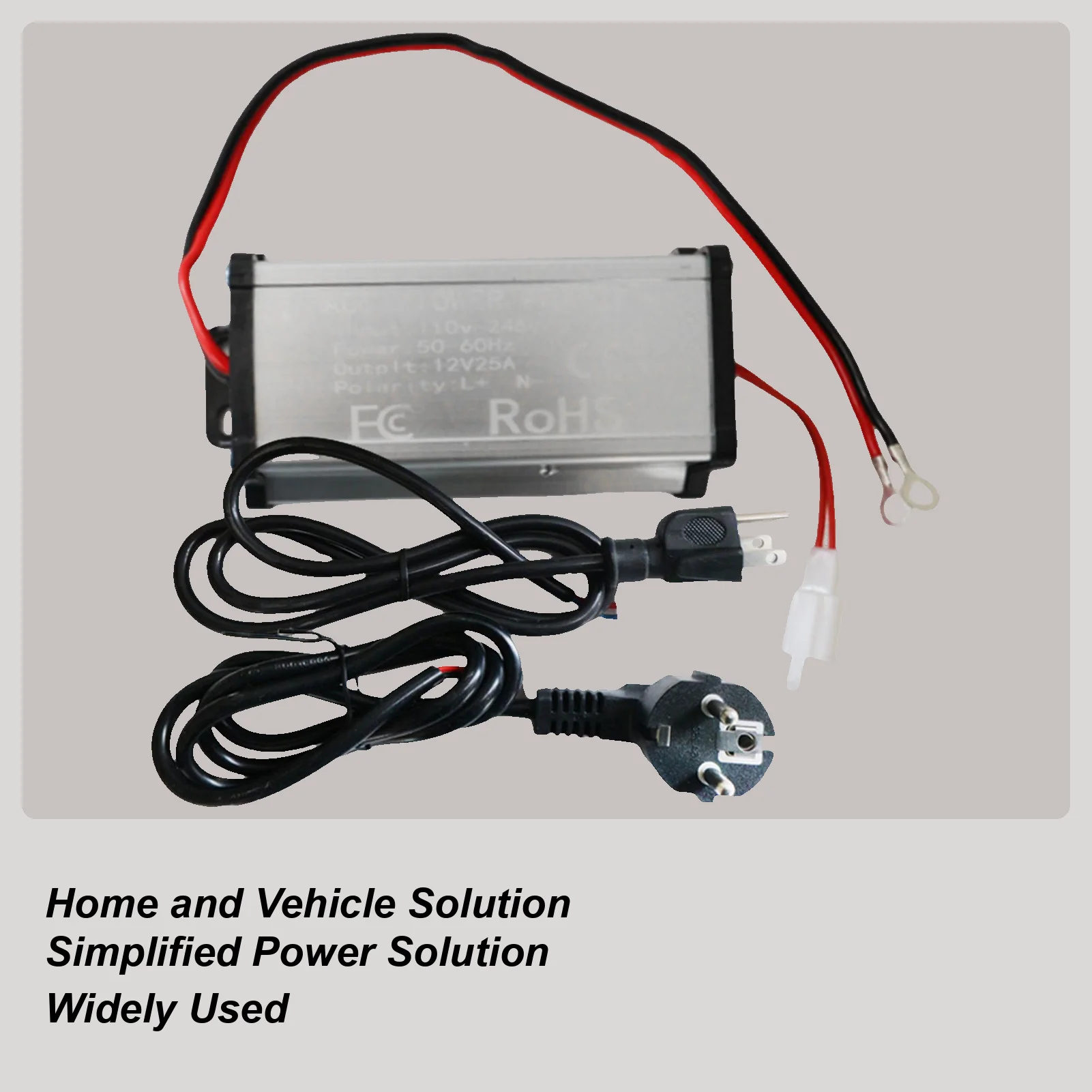 

220V to 12V Diesel Heater Power Supply Diesel Heater Power Supply Plug and Play Appliance Converter for RV Van Truck Vehicle