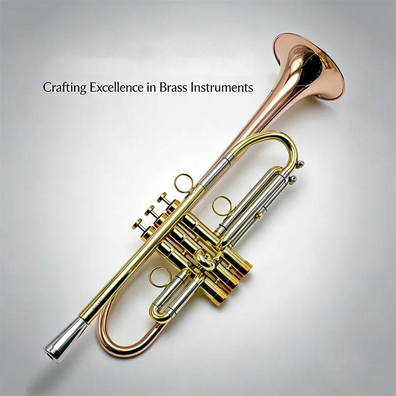 Japan 8335RG Professional Bb Trumpet Phosphor Copper Brass Instrument with Case & Mouthpiece
