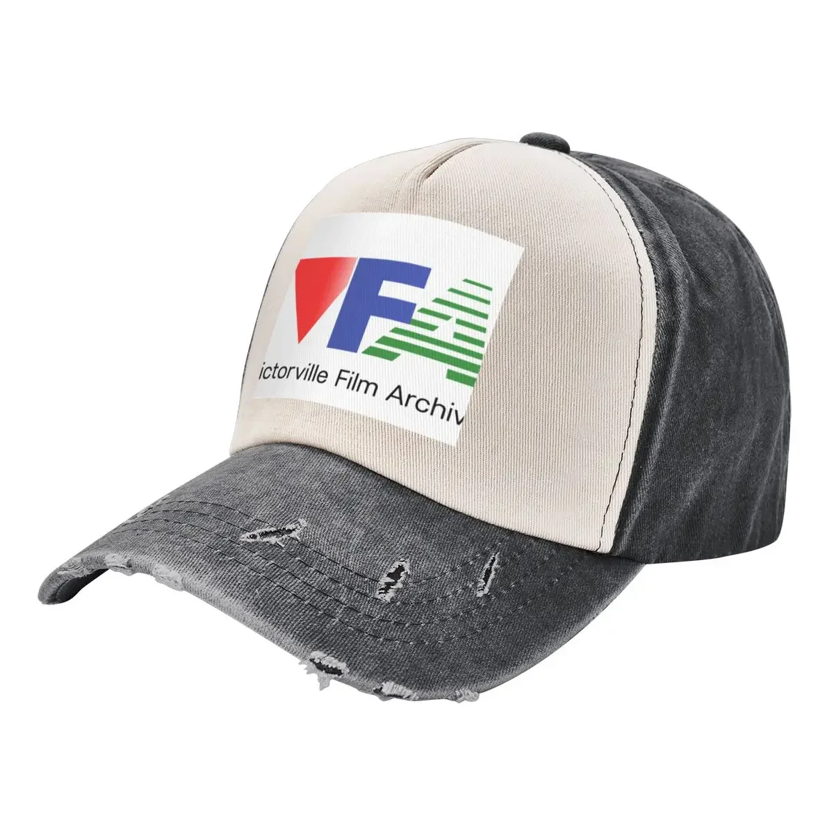 Victorville Film Archive Logo Baseball Cap New In Hat Sun Hat For Children Women's Beach Outlet Men's