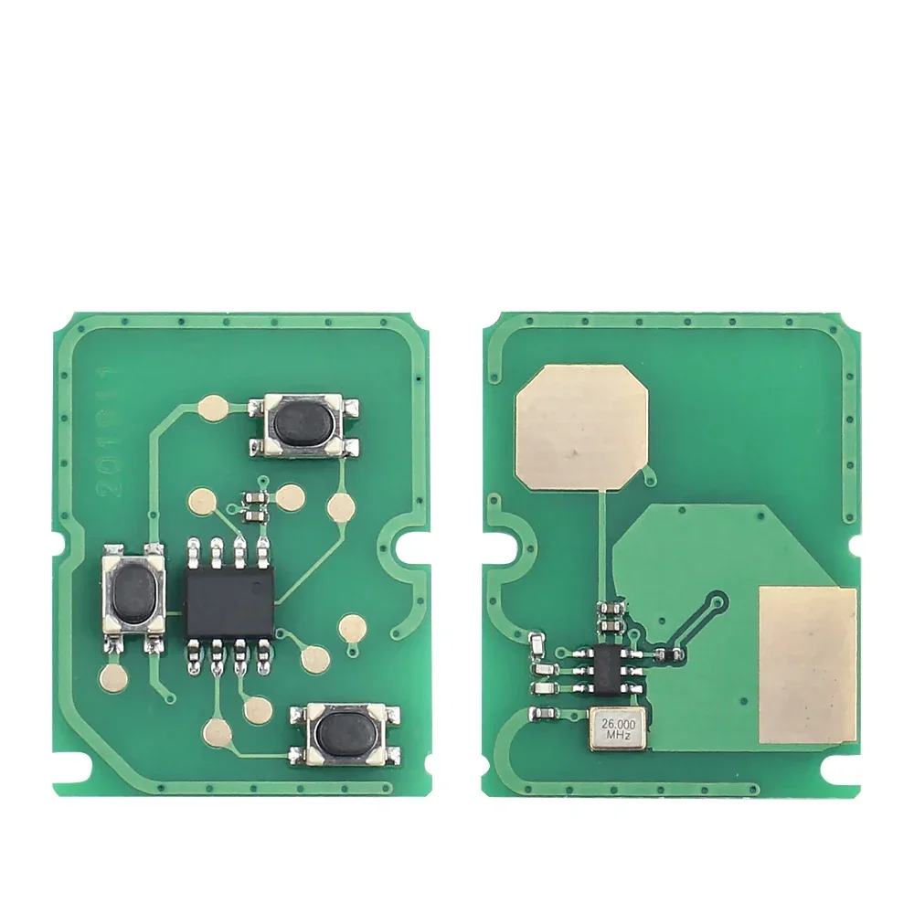 KEYYOU 433 MHz bez chipa zdalny kluczyk samochodowy do Ford Focus Ka Mondeo Galaxy Fiesta Fusion 2006 2007 3 przyciski