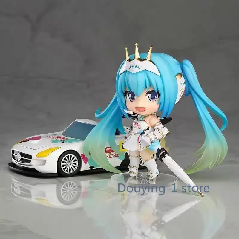 متوفر في المخزون الأصلي GSC 517 Racing Miku 2015 Ver. لعبة مجسمة مجموعة شخصيات الحركة فوكالويد
