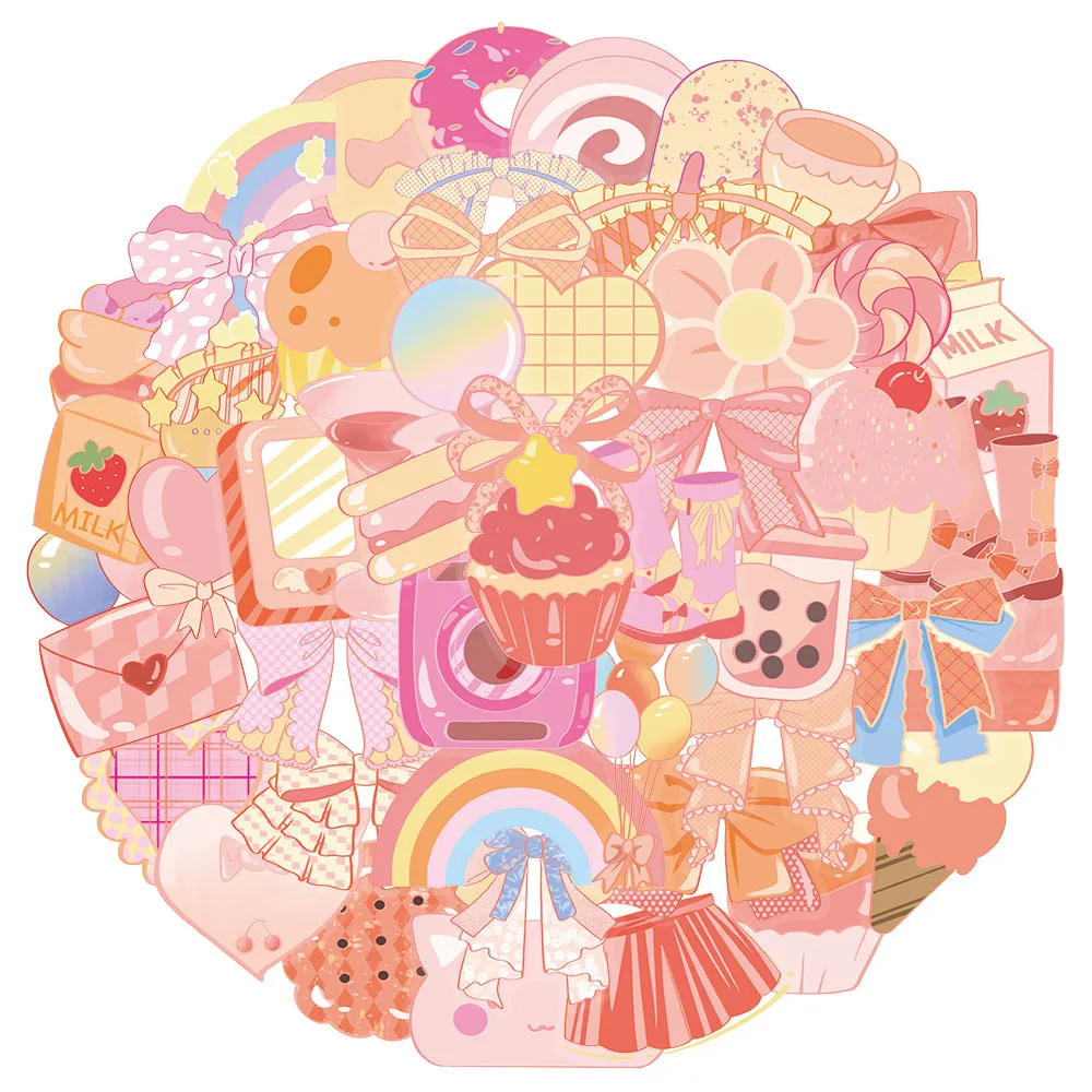 50PCS Creative Pink…