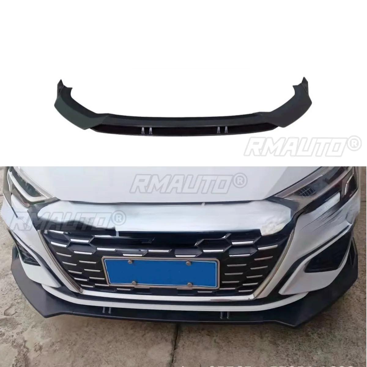 

For Audi A3 Car Front Bumper Lip Splitter Diffuser Spoiler For Audi A3 2021-2023 Bumper Guard Protector Car Accessories