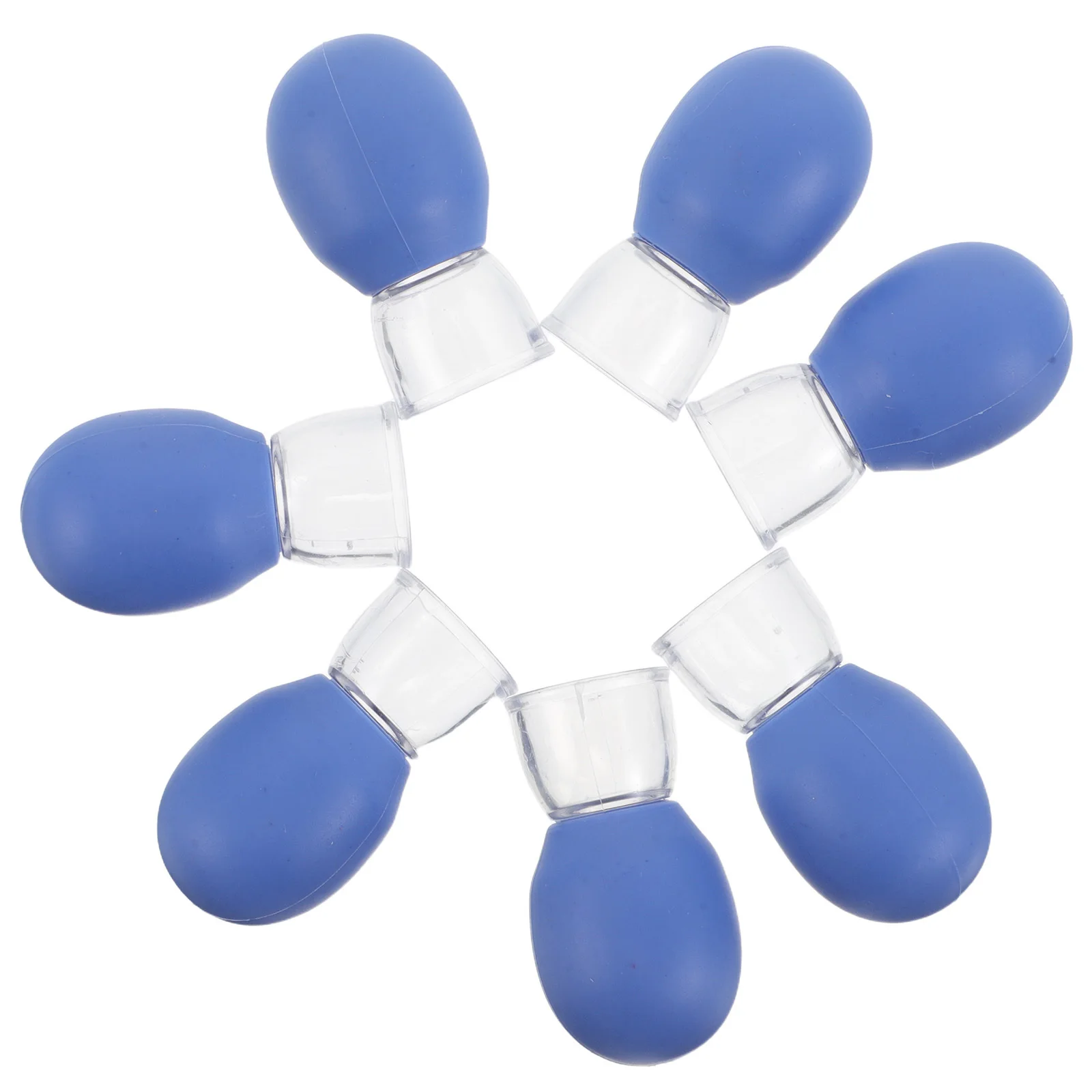 

50Pcs Facial Cupping Device Plastic Vacuum Cups Face Lifting Massage for Skin Elasticity Wrinkle Reduction Lymphatic Face