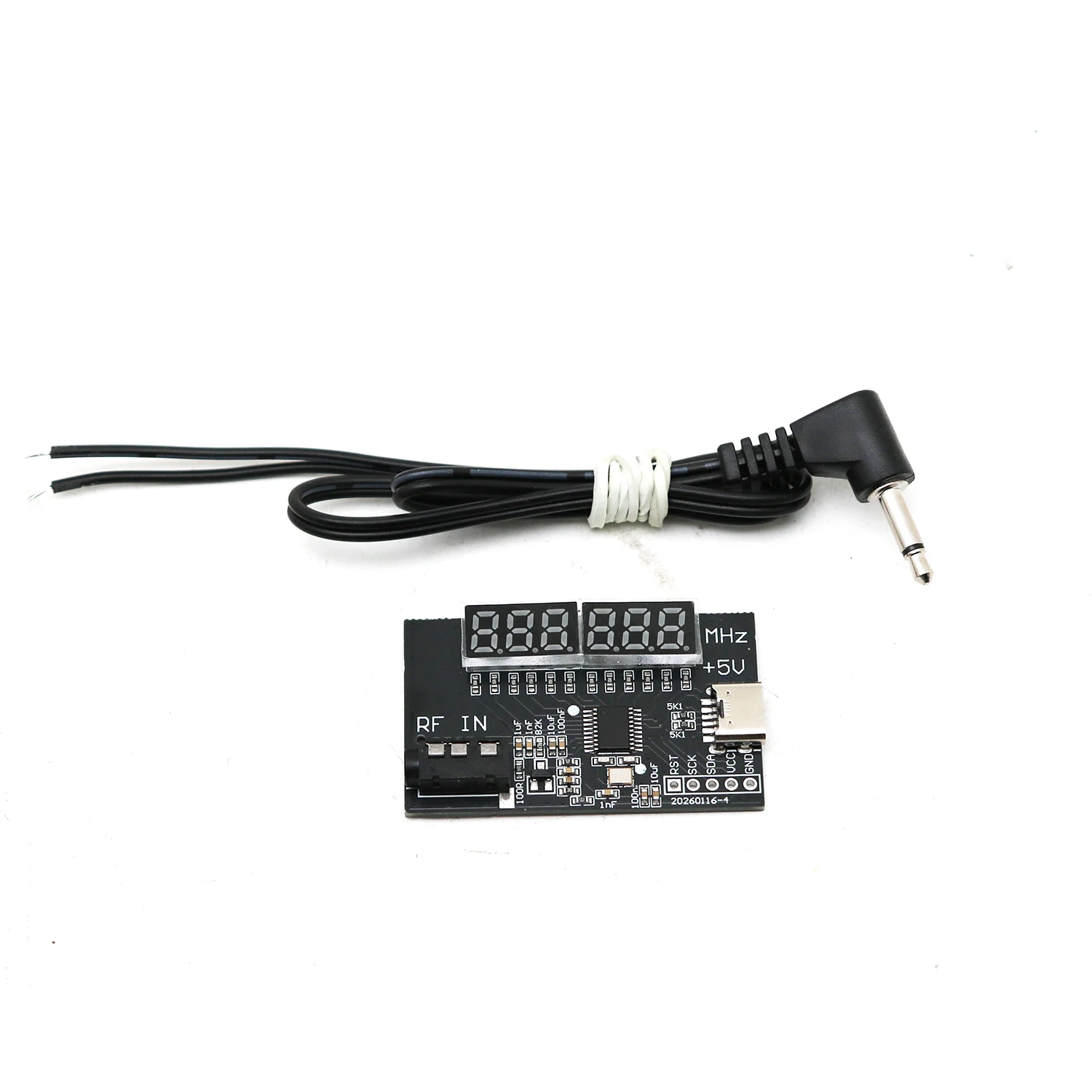 6-Digit 1KHz-200MHz LED Frequency Counter RF Signal Tester Frequency Meter Measurement Ham Radio Short Wave Medium Wave FM SW MW