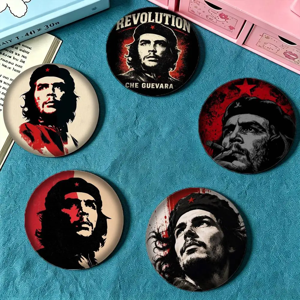 C-Che G-Guevara Freedom 25 32 44 58 75mm Badges Personalized Round Brooches Pins Accessory Gift